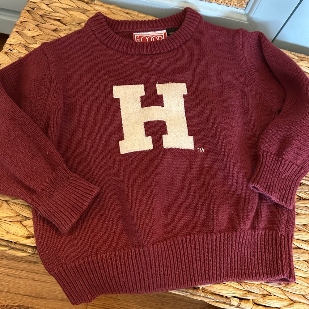 The Baby H Harvard Sweater The Coop Small 12mo